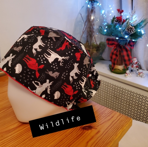 esthela&telma Accessories - Scrub-hats Wildlife